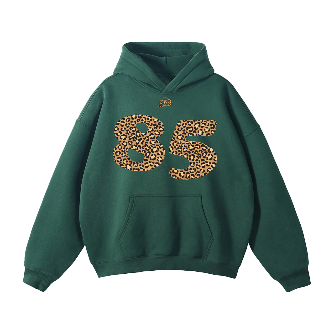 "85" HEAVYWEIGHT LEOPARD HOODIE