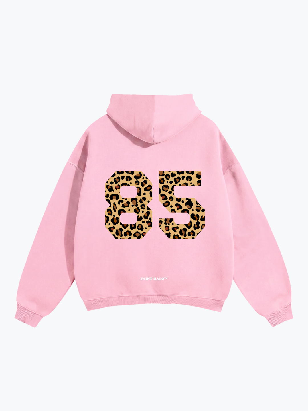 "16:85" LEOPARD OVERSIZED HOODIE