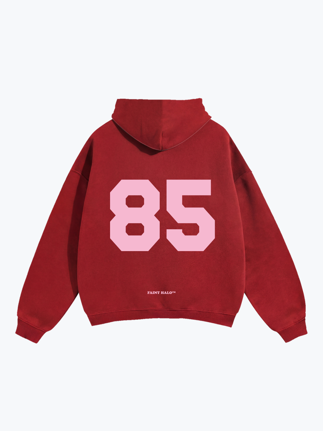 "16:85" PINK OVERSIZED HOODIE