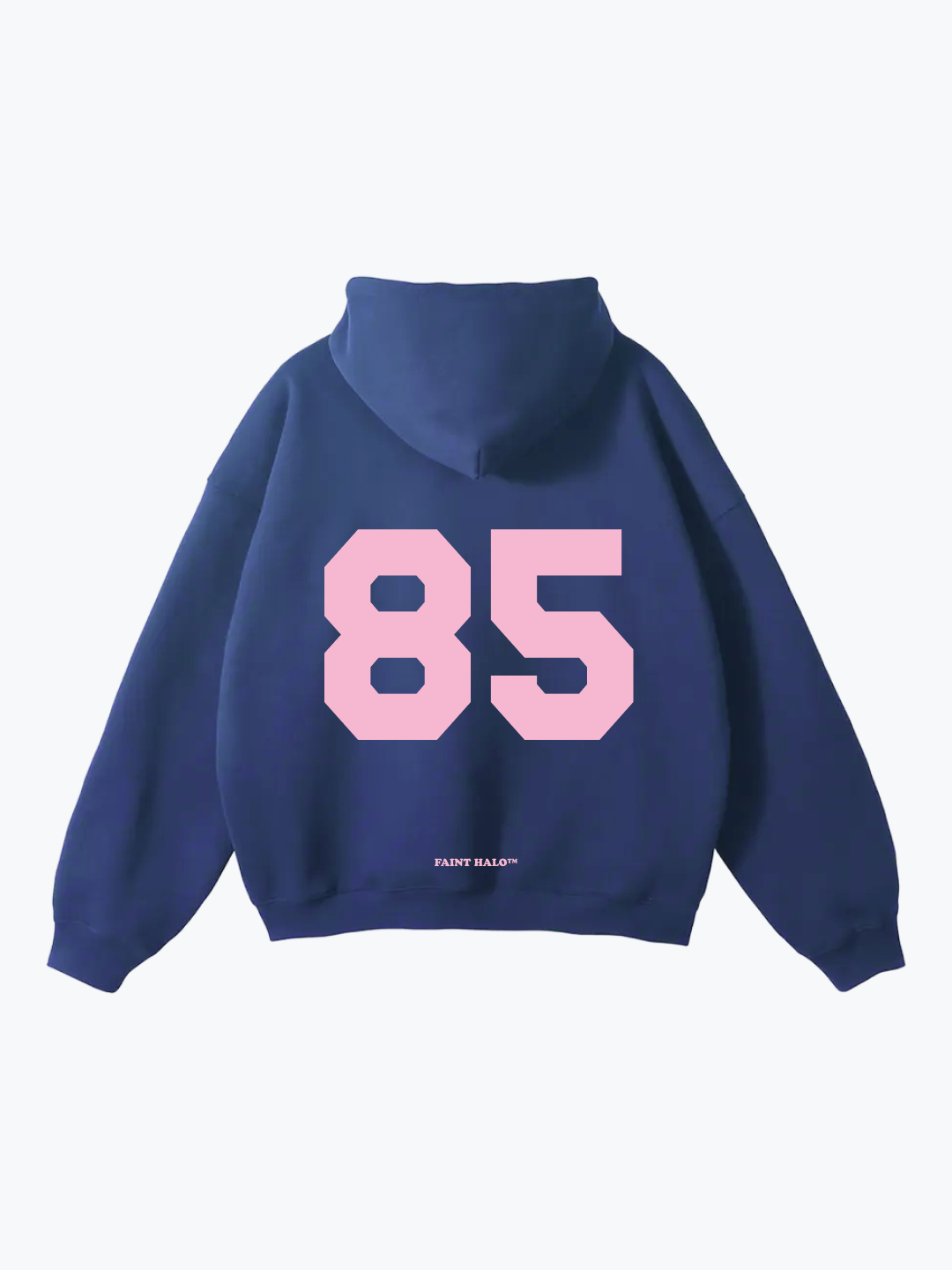 "16:85" PINK OVERSIZED HOODIE