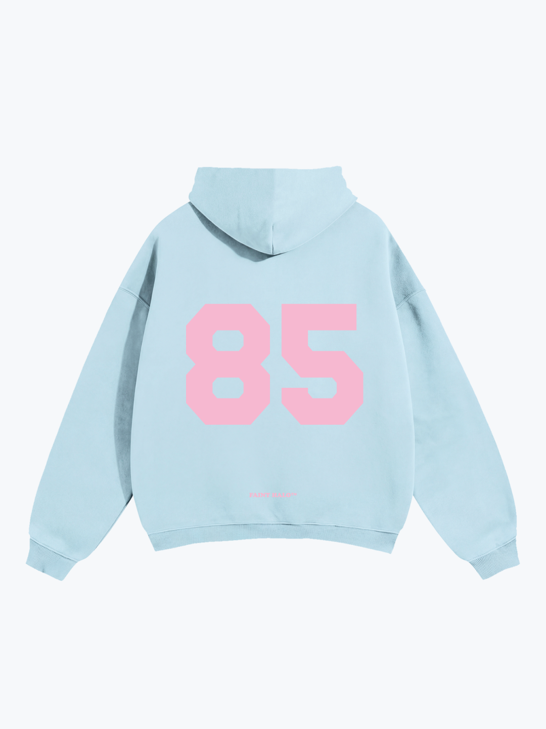 "16:85" PINK OVERSIZED HOODIE