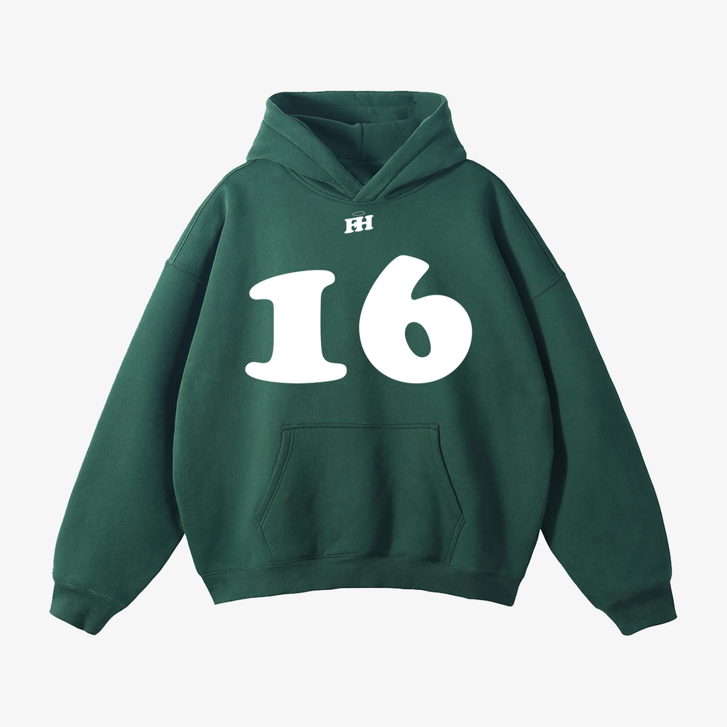 "16" HEAVYWEIGHT HOODIE