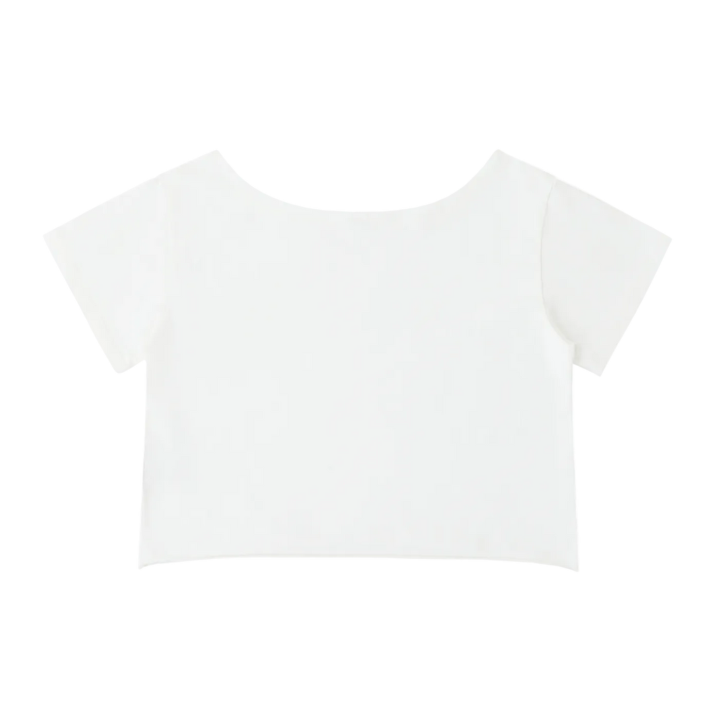 Cherries Off Shoulder Baby Tee