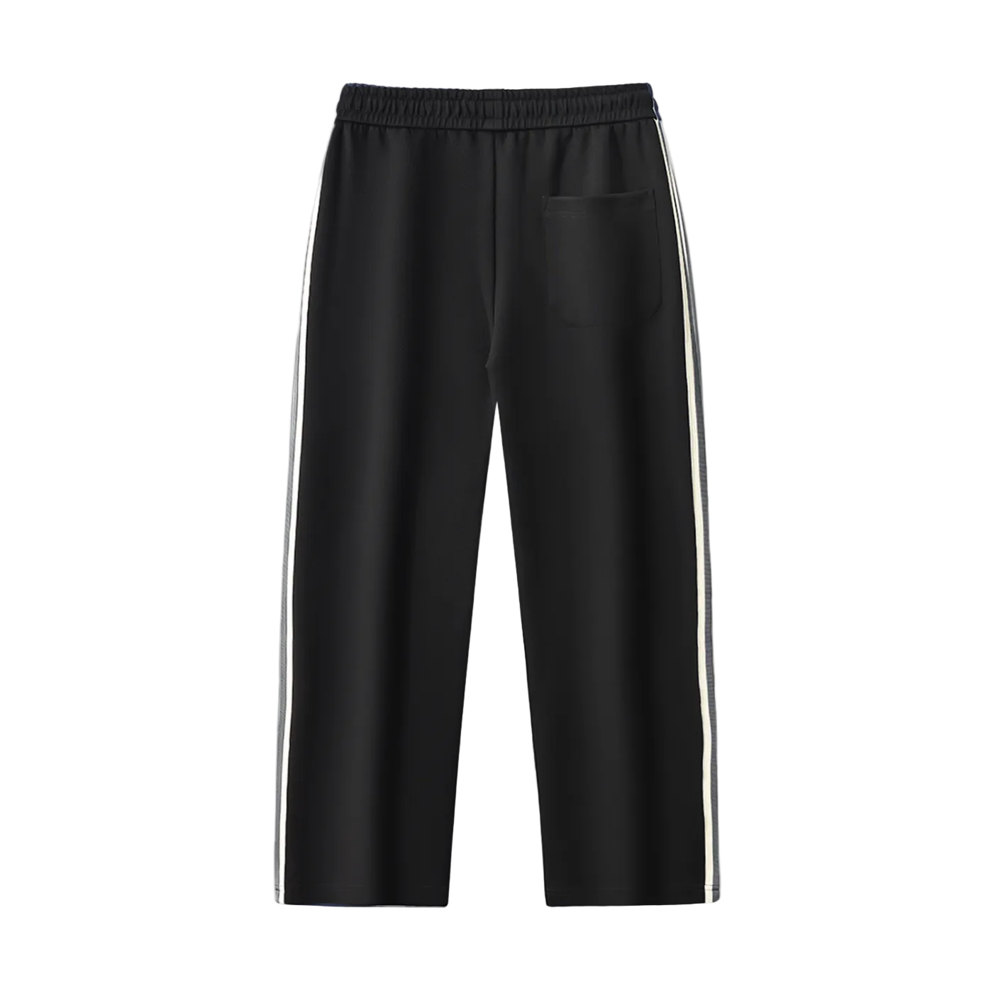 16 Striped Wide Leg Sweat Pants