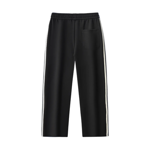 16 Striped Wide Leg Sweat Pants