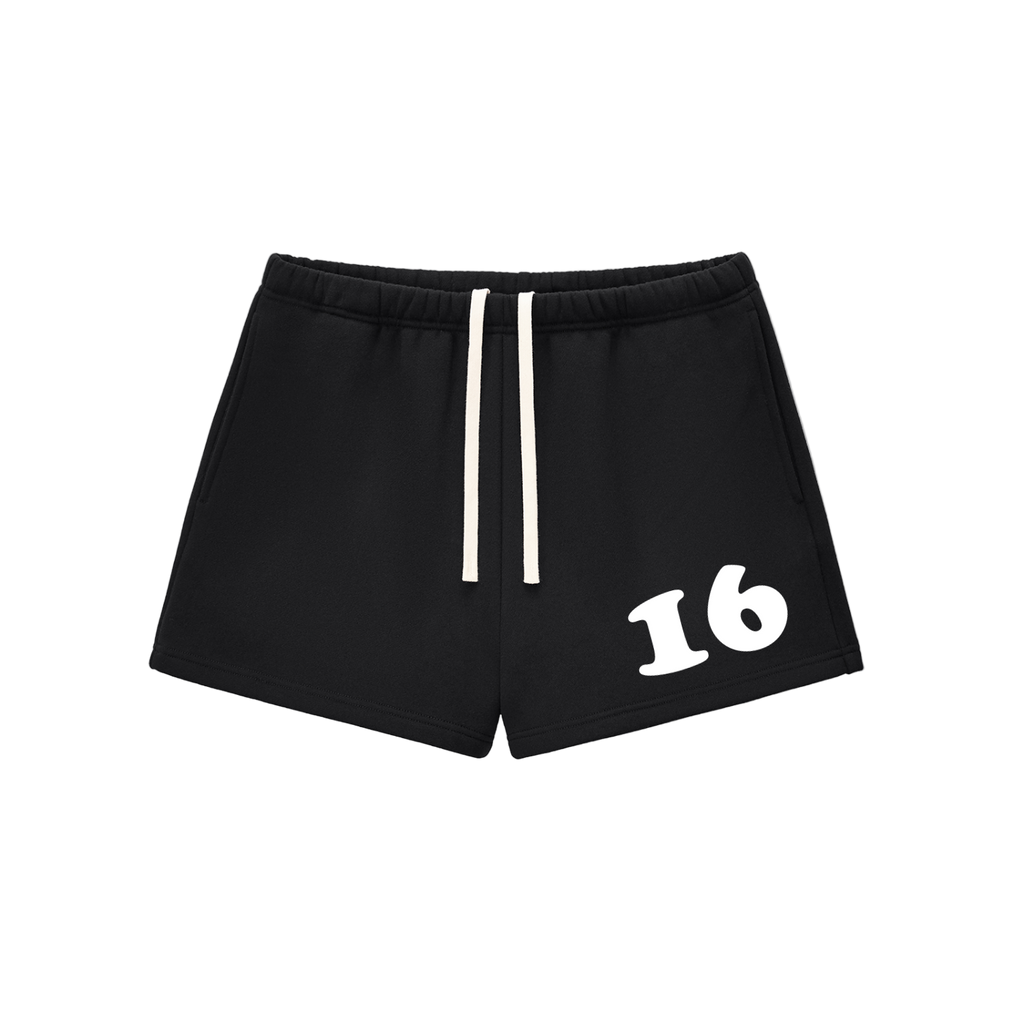 "16" SWEAT SHORTS