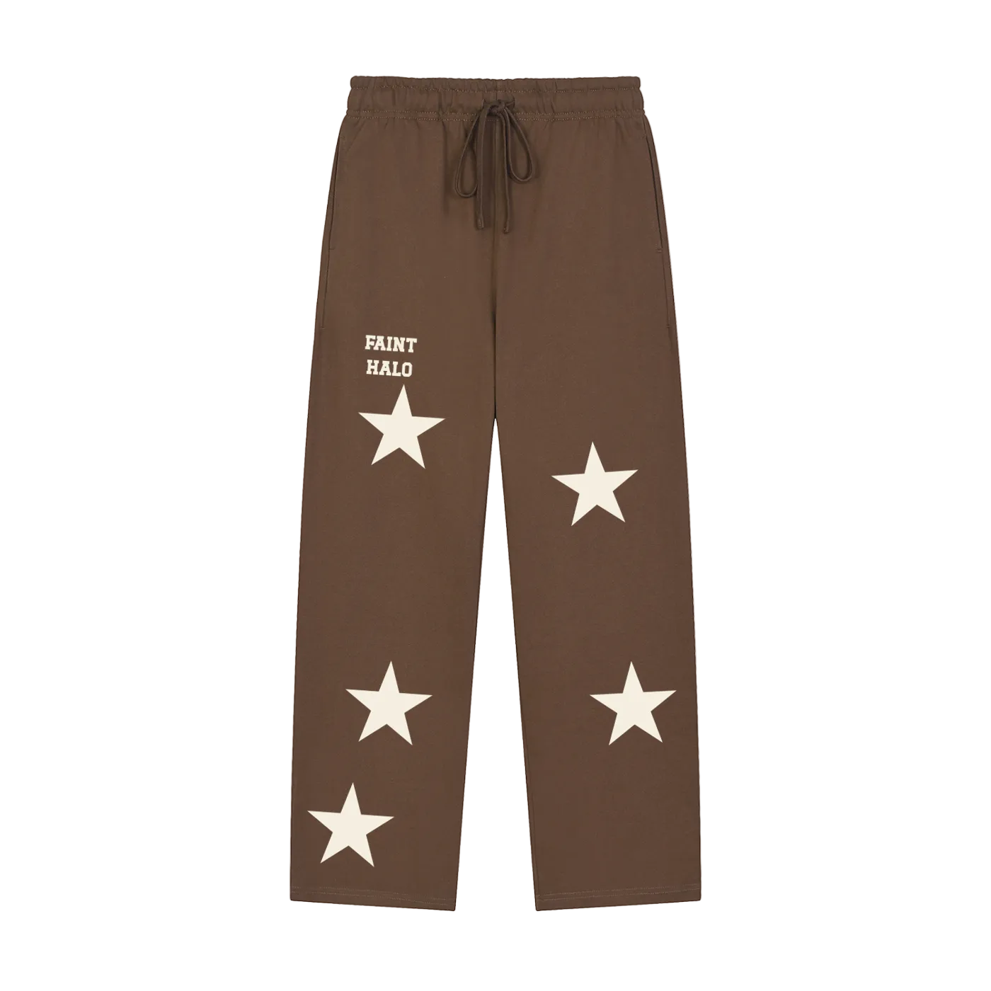 Stars Wide Leg Sweat Pants