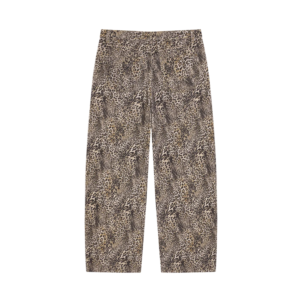 Essential Leopard Wide Leg Jeans