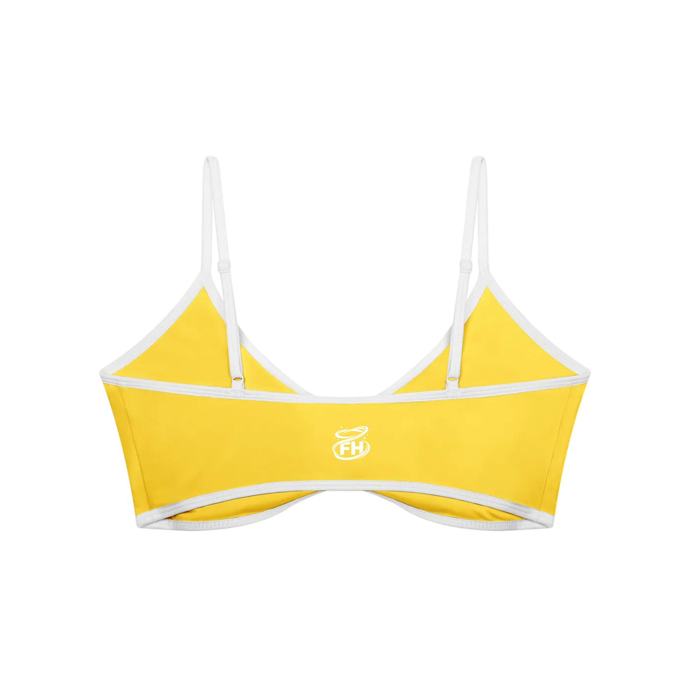 Ruched V-Neck Sports Bra