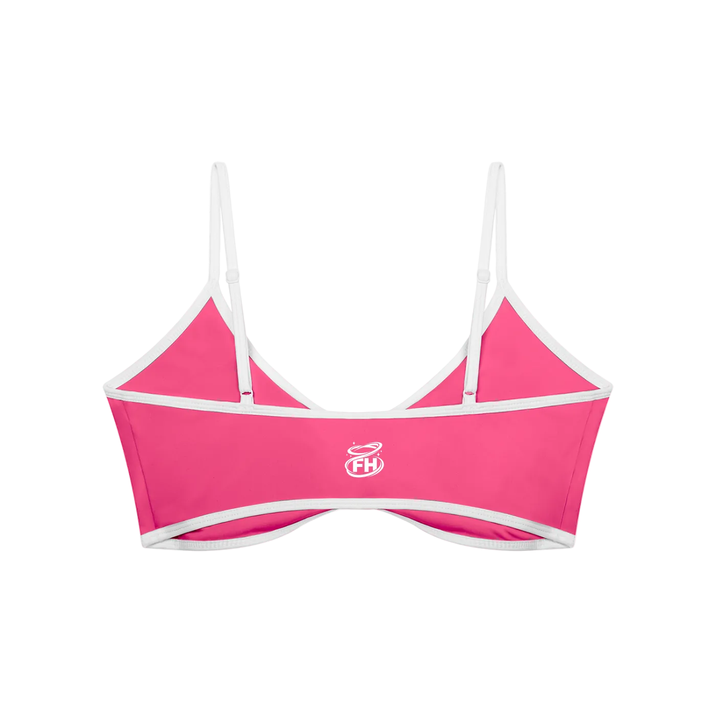 Ruched V-Neck Sports Bra