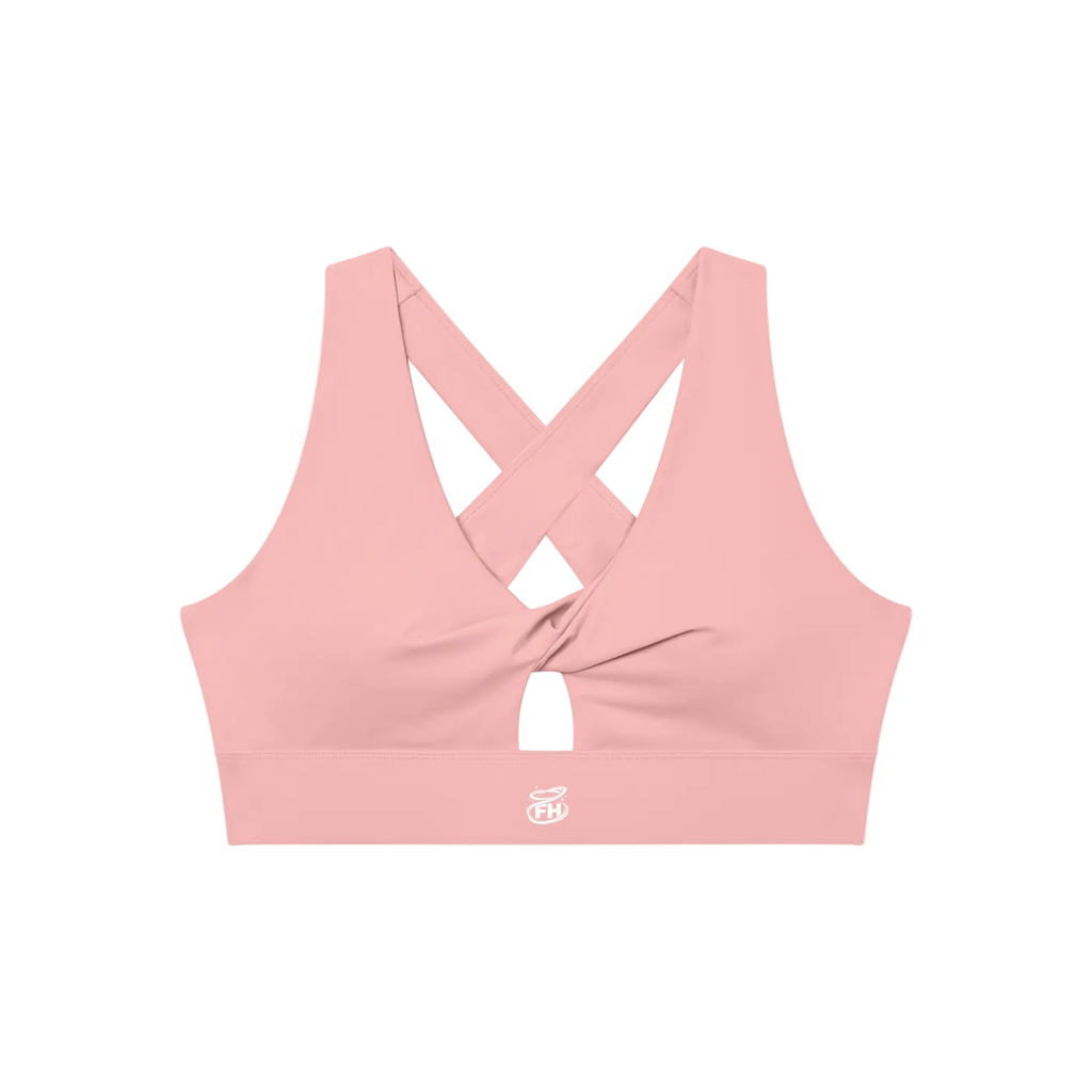 Twist Front Sports Bra