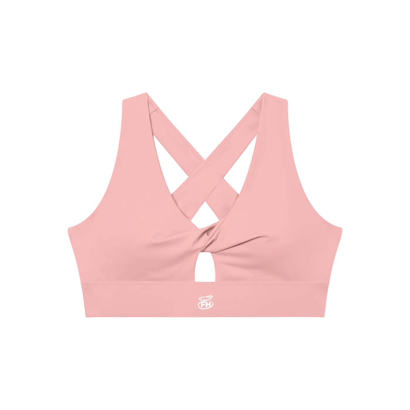 Twist Front Sports Bra