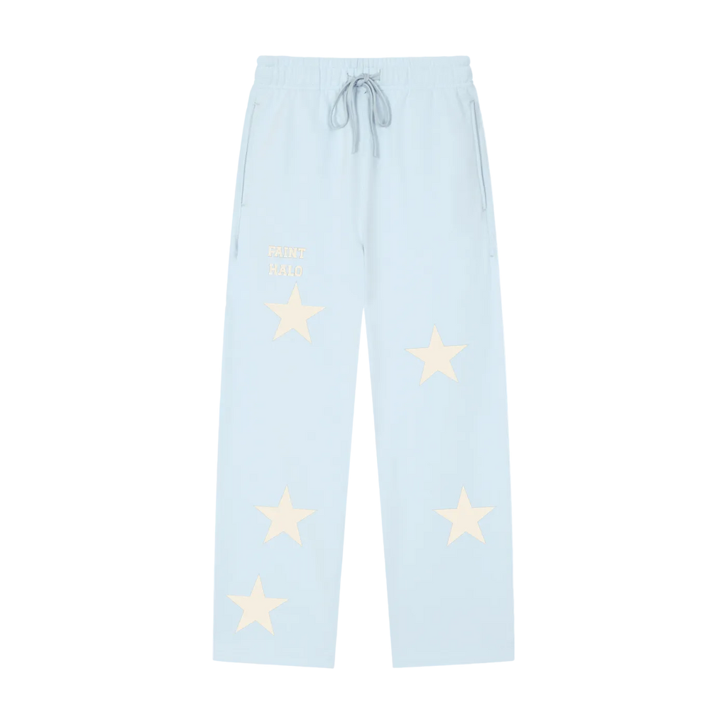 Stars Wide Leg Sweat Pants