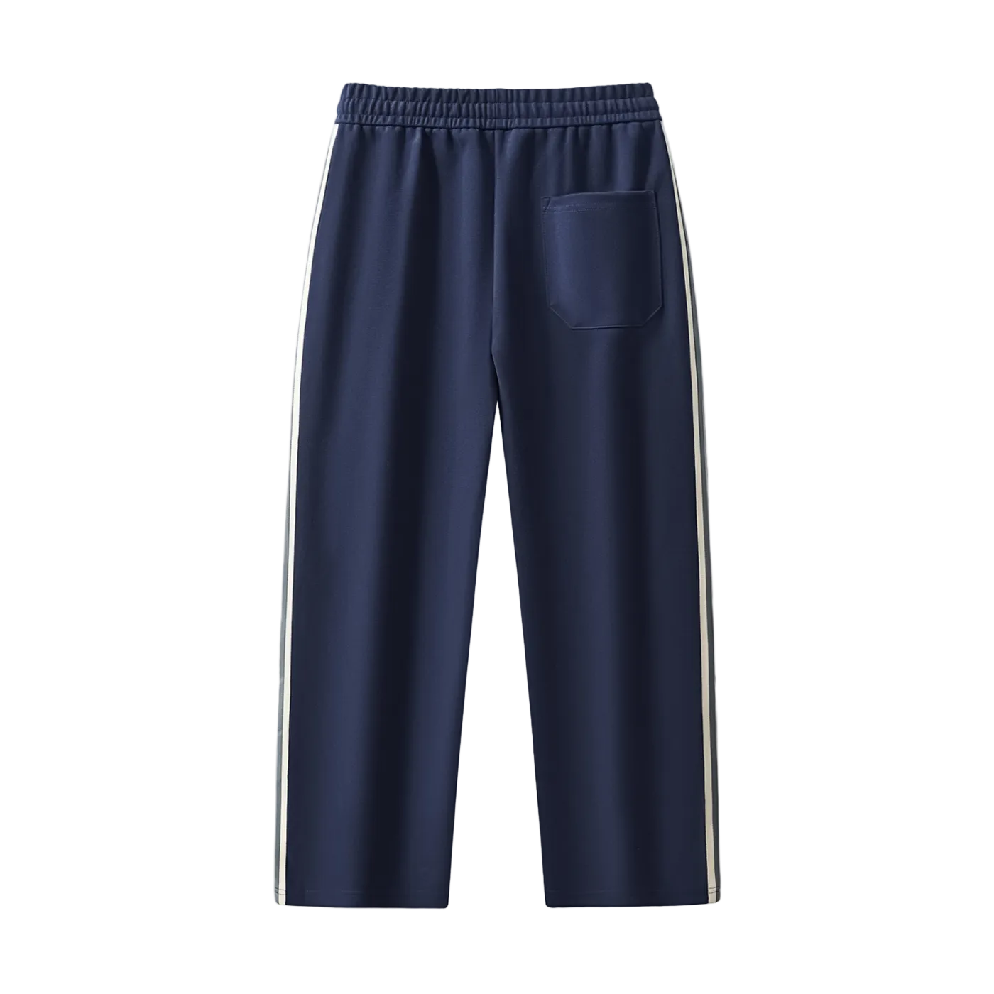 16 Striped Wide Leg Sweat Pants
