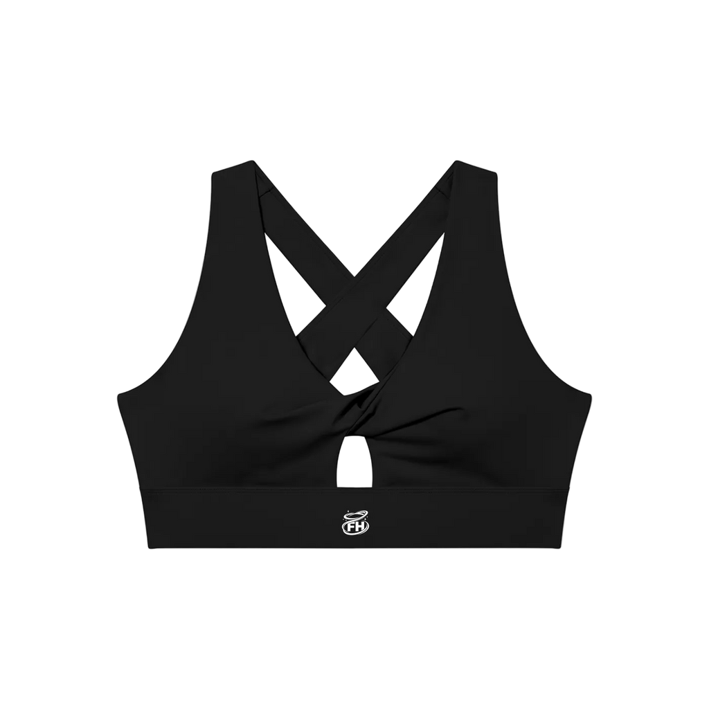 Twist Front Sports Bra