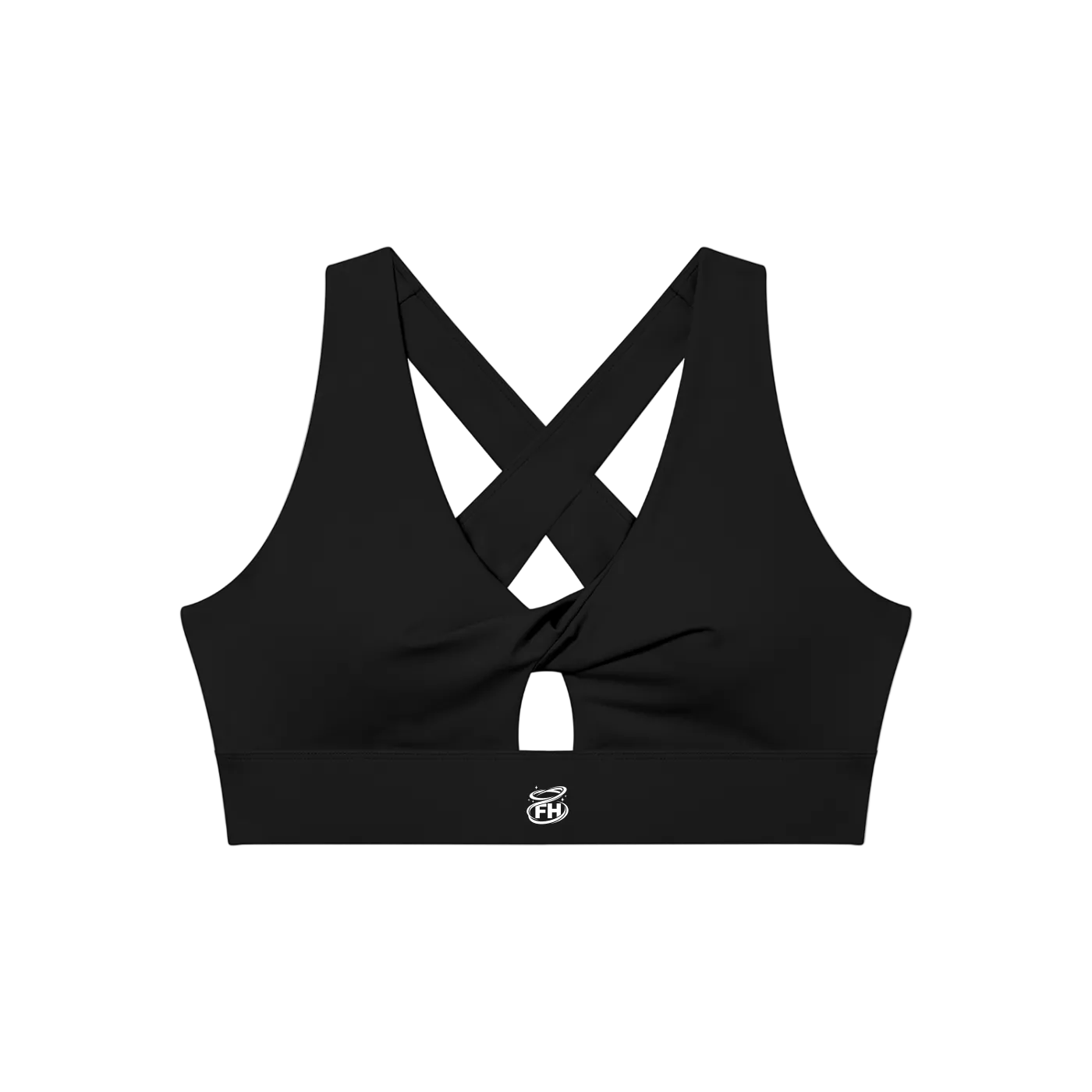 Twist Front Sports Bra