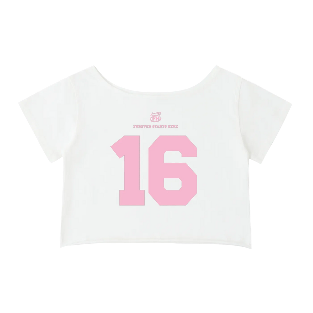16 Off Shoulder Baby Tee