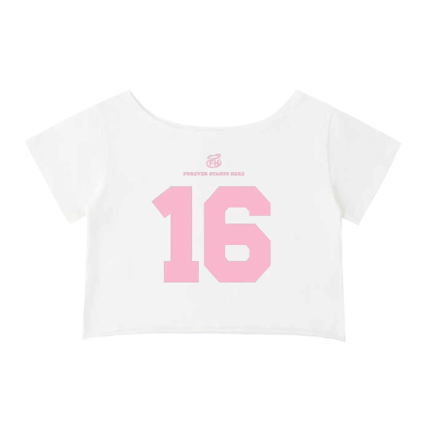 16 Off Shoulder Baby Tee