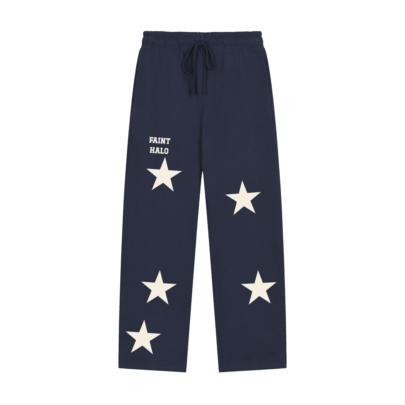 Stars Wide Leg Sweat Pants