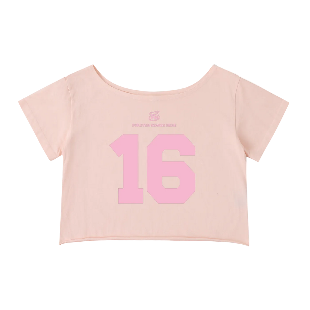 16 Off Shoulder Baby Tee