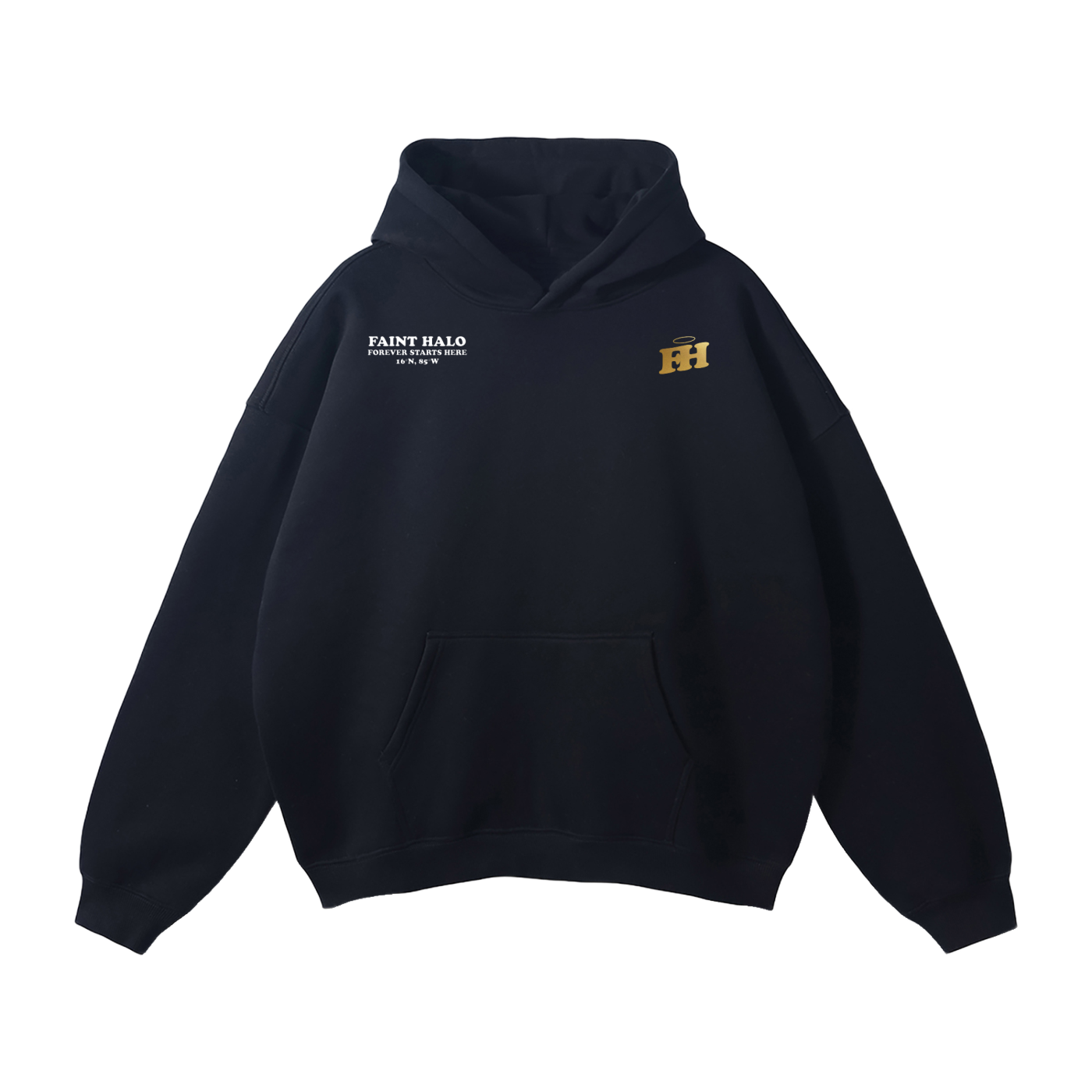 "LA" HEAVYWEIGHT GOLD HOODIE