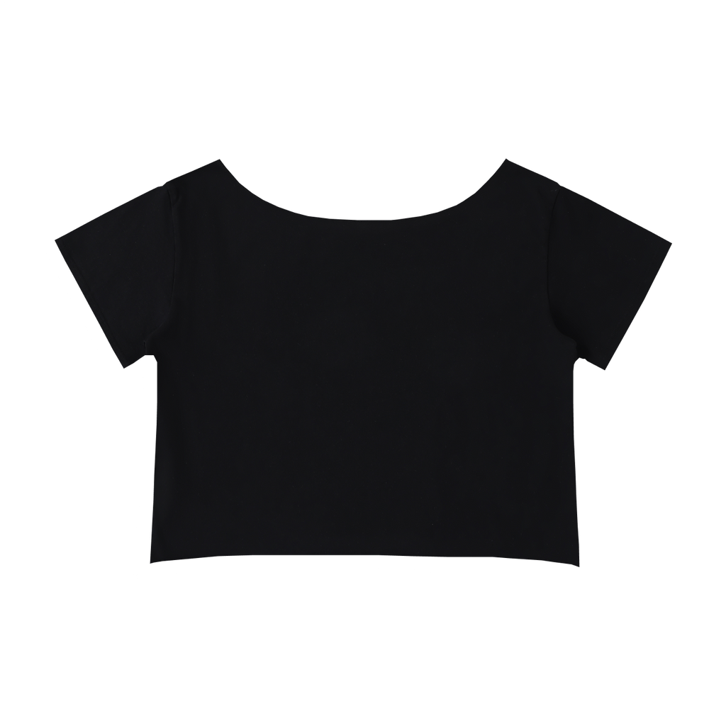 Cherries Off Shoulder Baby Tee