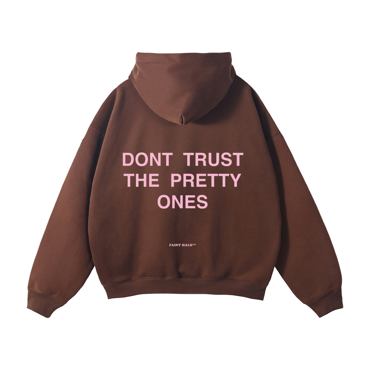 "DONT TRUST THE PRETTY ONES" HEAVYWEIGHT HOODIE