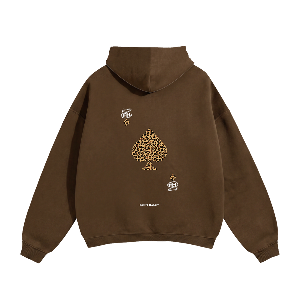 Spades Leopard Heavyweight Hoodie