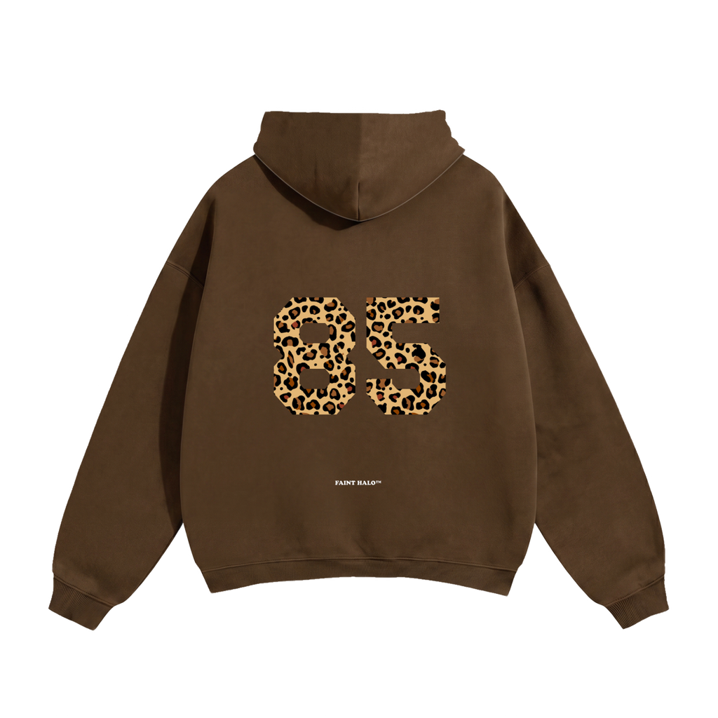 16:85 Leopard Heavyweight Hoodie