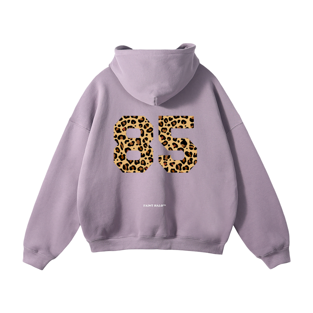 "16:85" HEAVYWEIGHT LEOPARD HOODIE