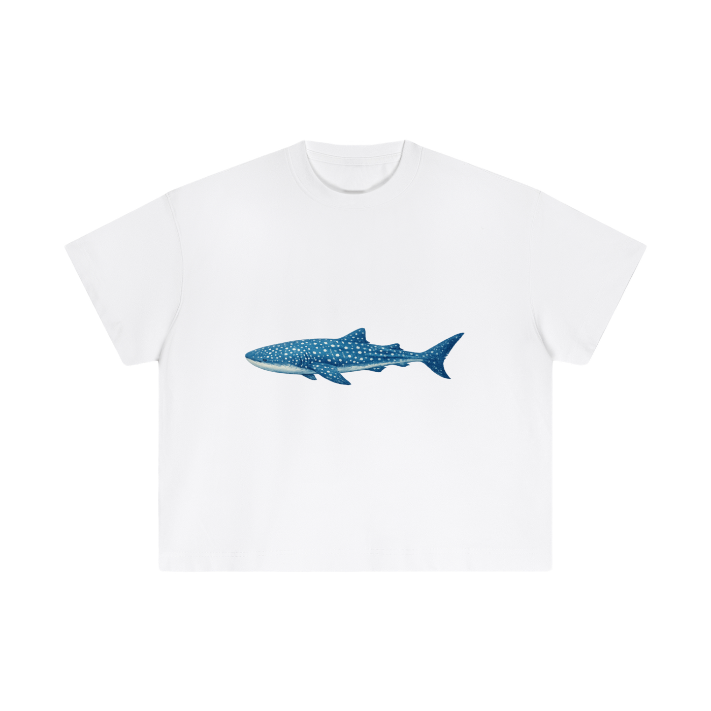 Whale Boxy Oversized Tee