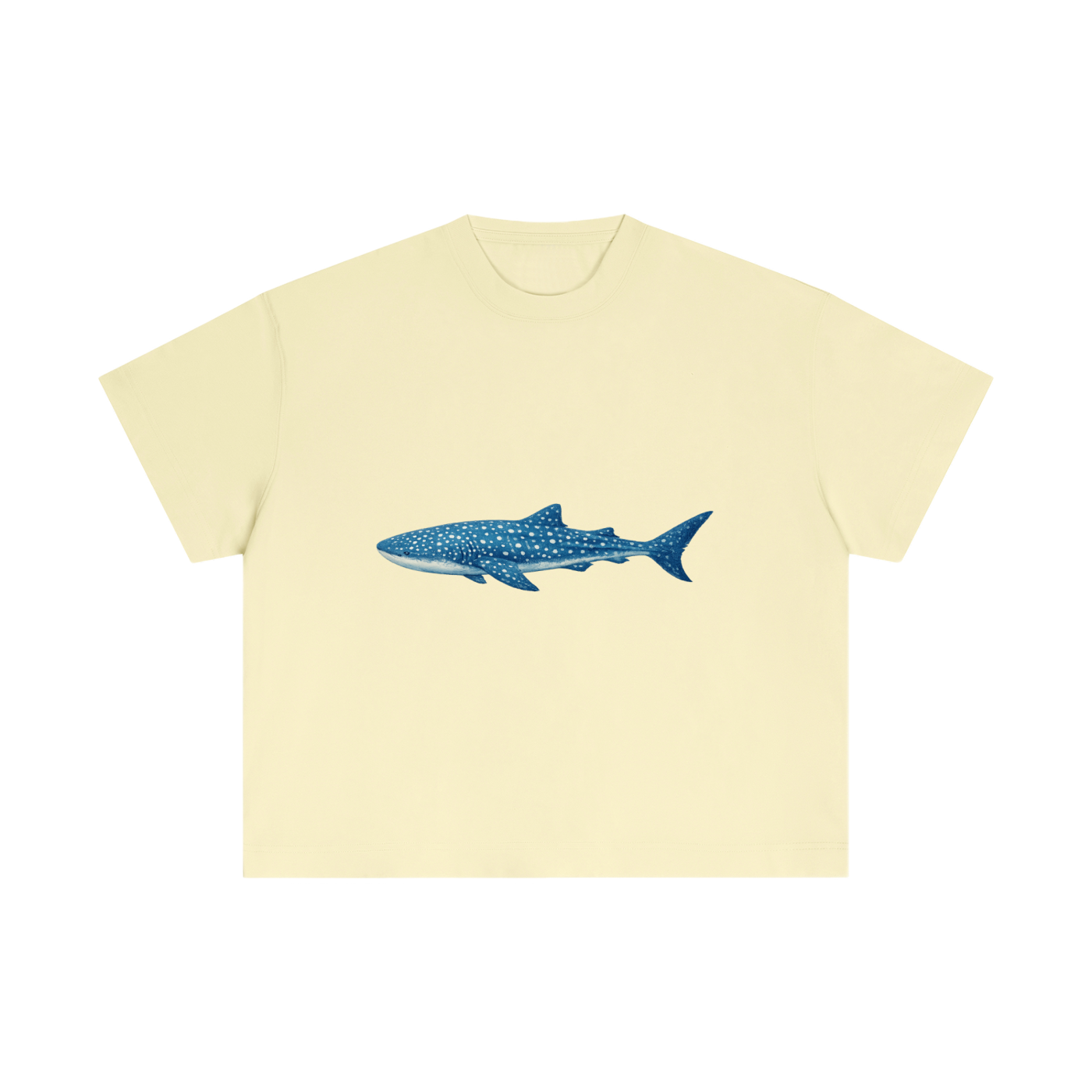 Whale Boxy Oversized Tee