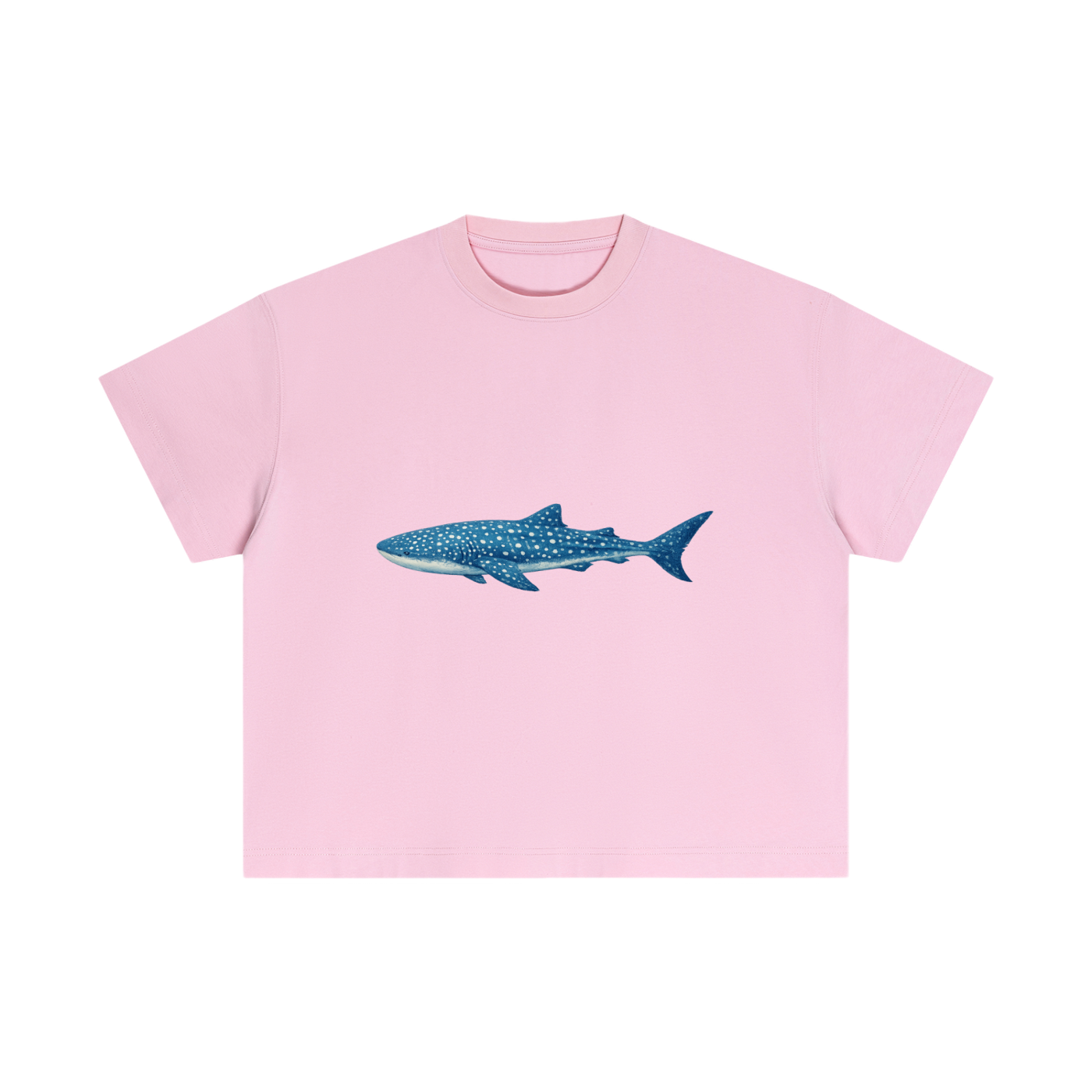 Whale Boxy Oversized Tee
