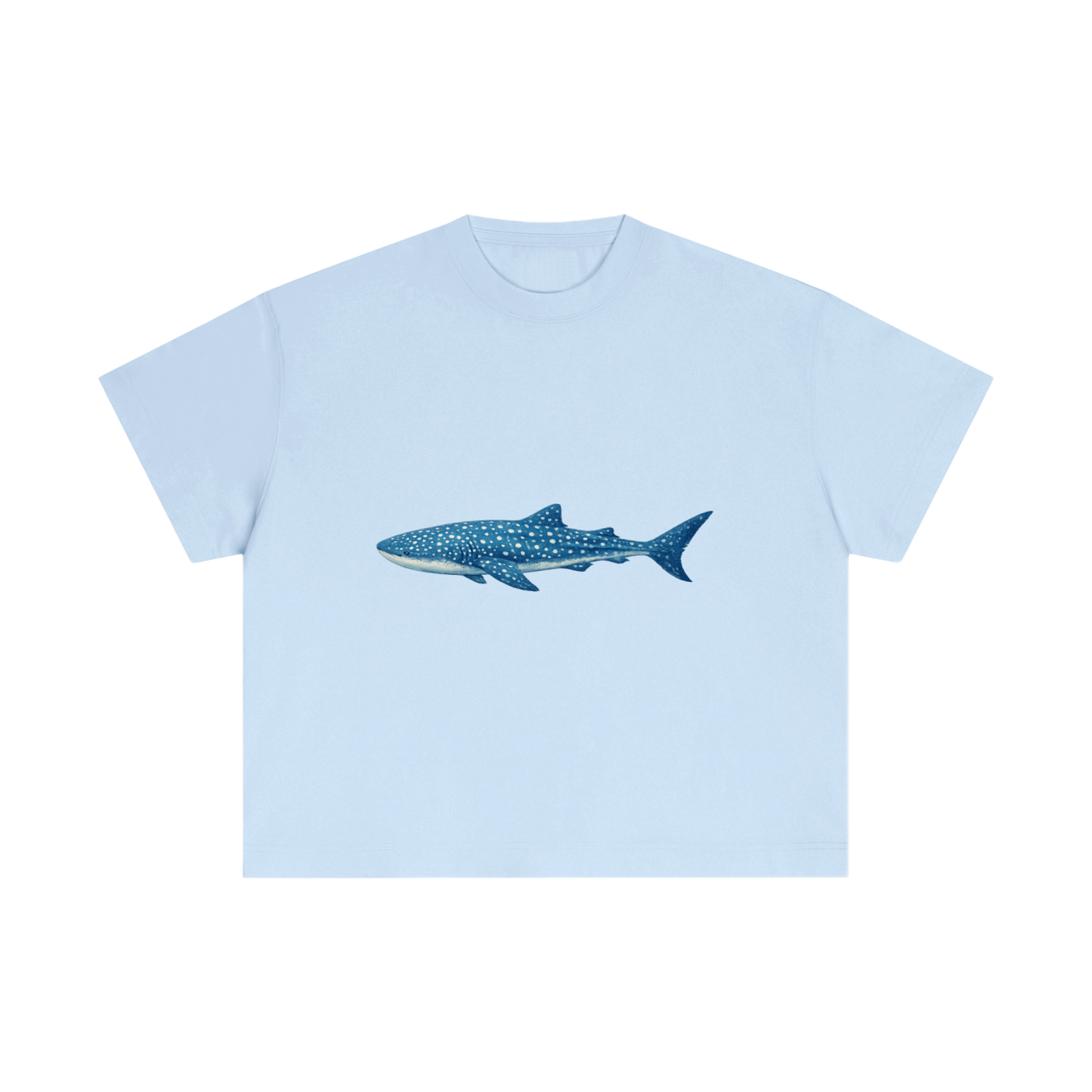 Whale Boxy Oversized Tee