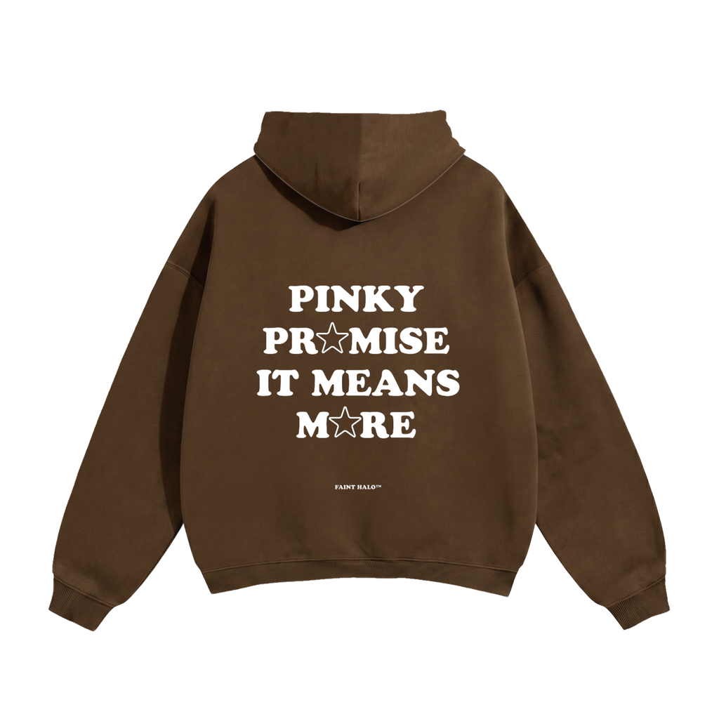 Pinky Pr☆mise It Means More Heavyweight Hoodie
