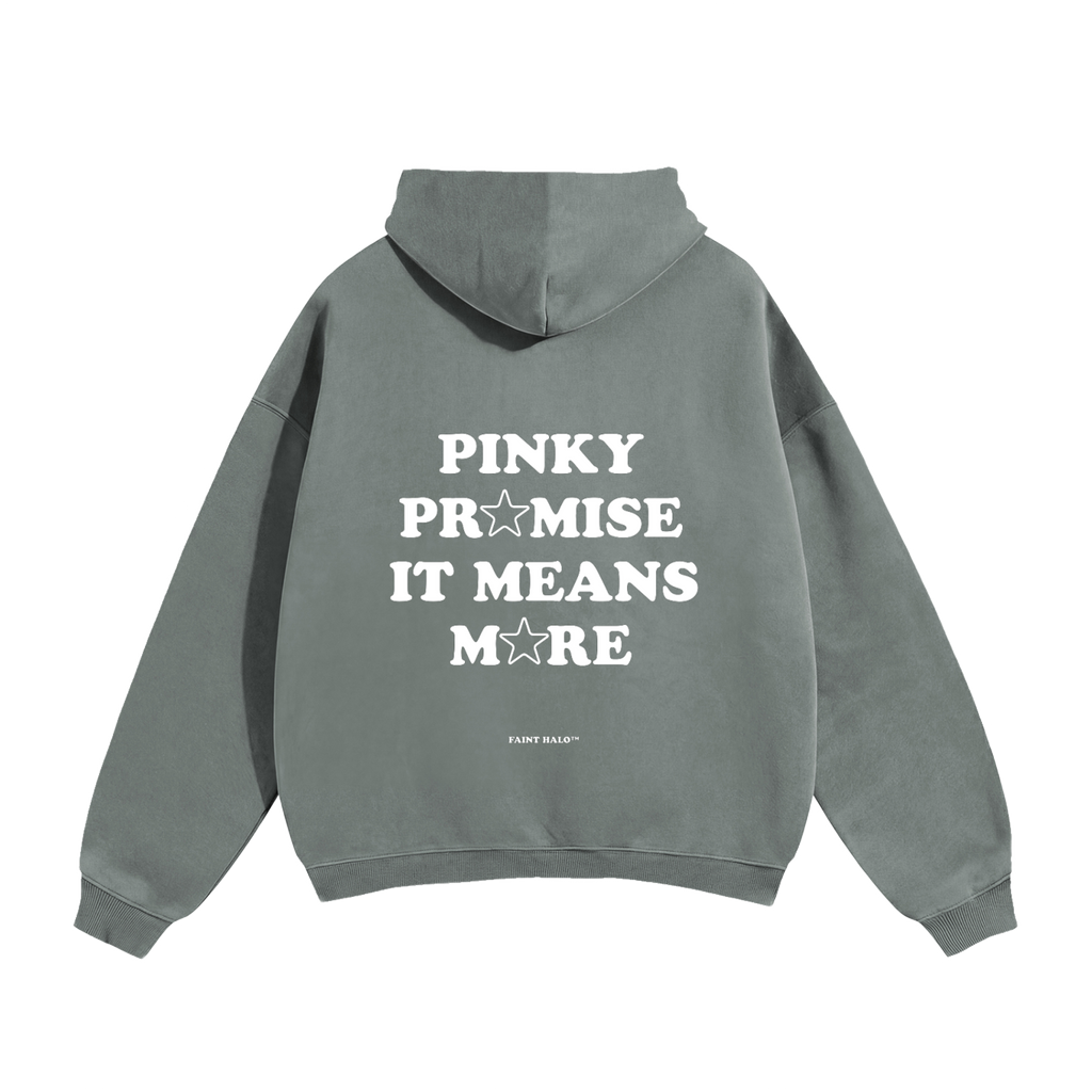 Pinky Pr☆mise It Means More Heavyweight Hoodie