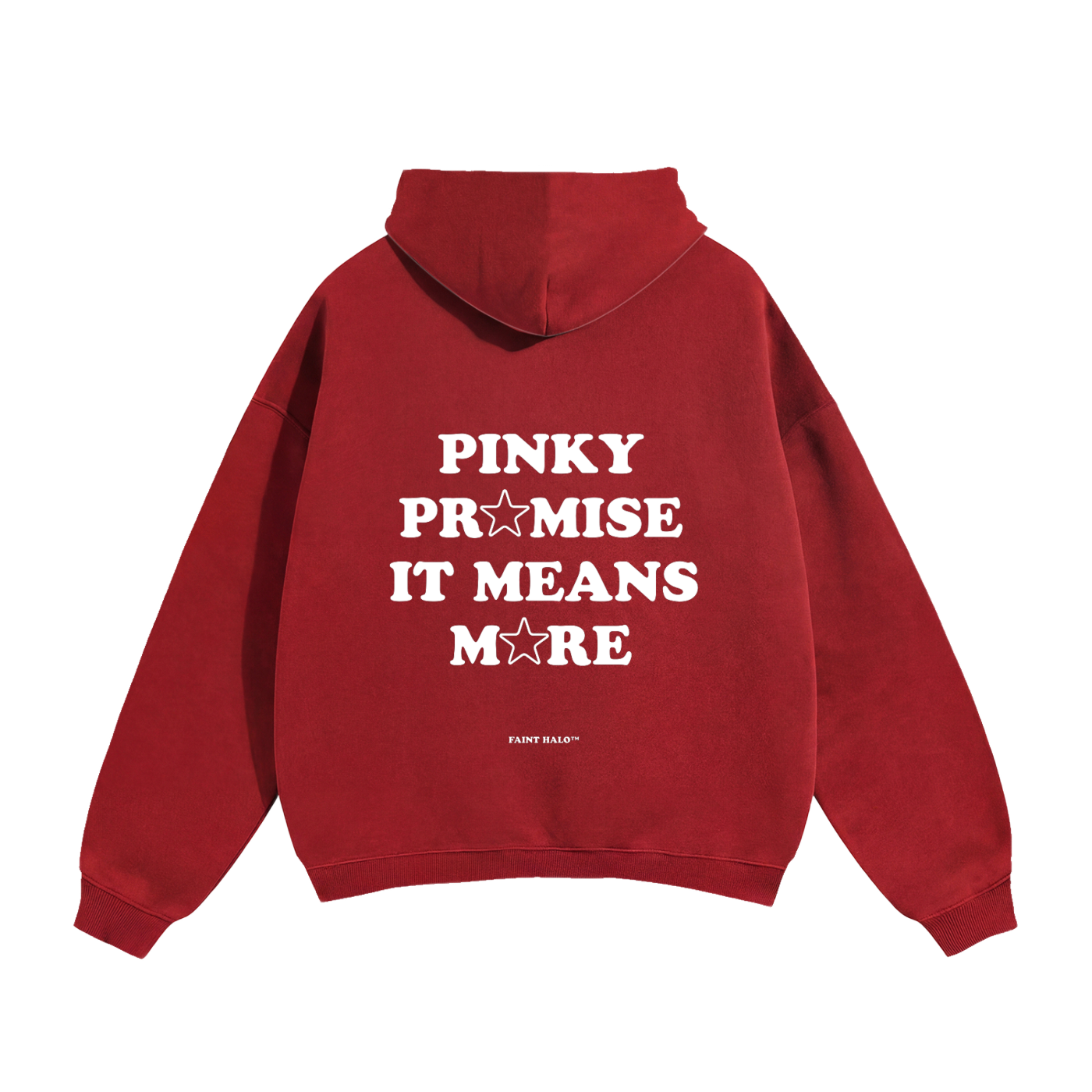 Pinky Pr☆mise It Means More Heavyweight Hoodie