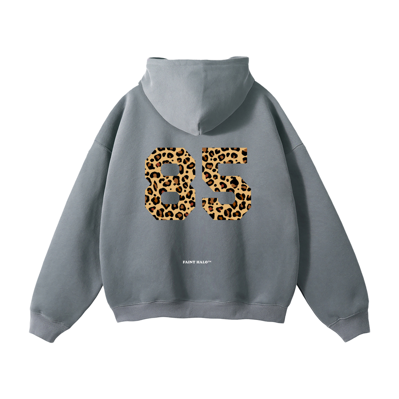 "16:85" HEAVYWEIGHT LEOPARD HOODIE