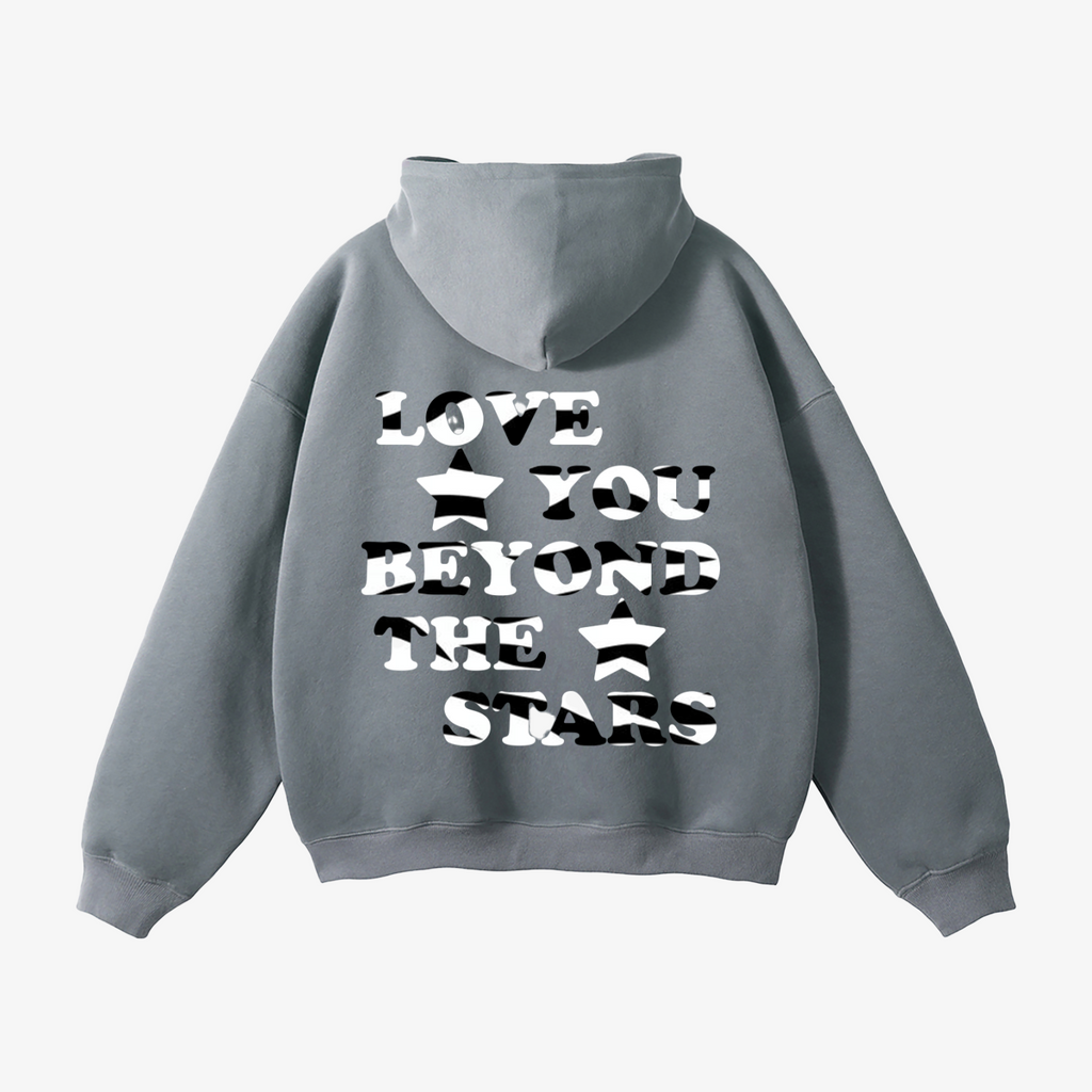 "LOVE YOU BEYOND THE STARS" HEAVYWEIGHT BENGAL HOODIE