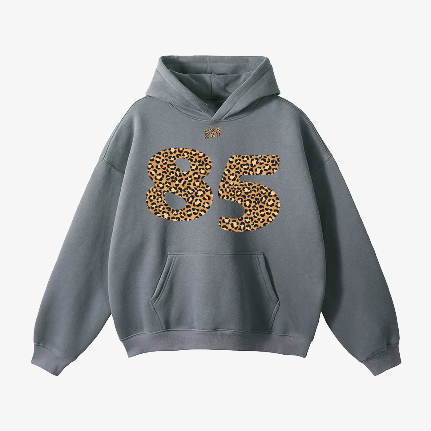 "85" HEAVYWEIGHT LEOPARD HOODIE