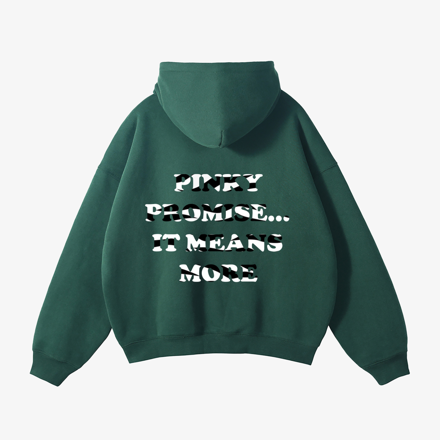 "PINKY PROMISE... IT MEANS MORE" HEAVYWEIGHT BENGAL HOODIE