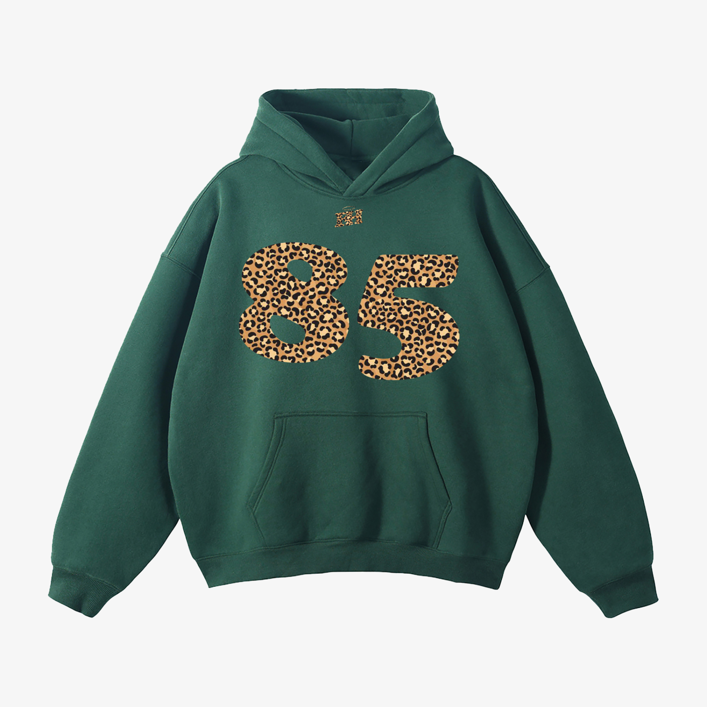 "85" HEAVYWEIGHT LEOPARD HOODIE