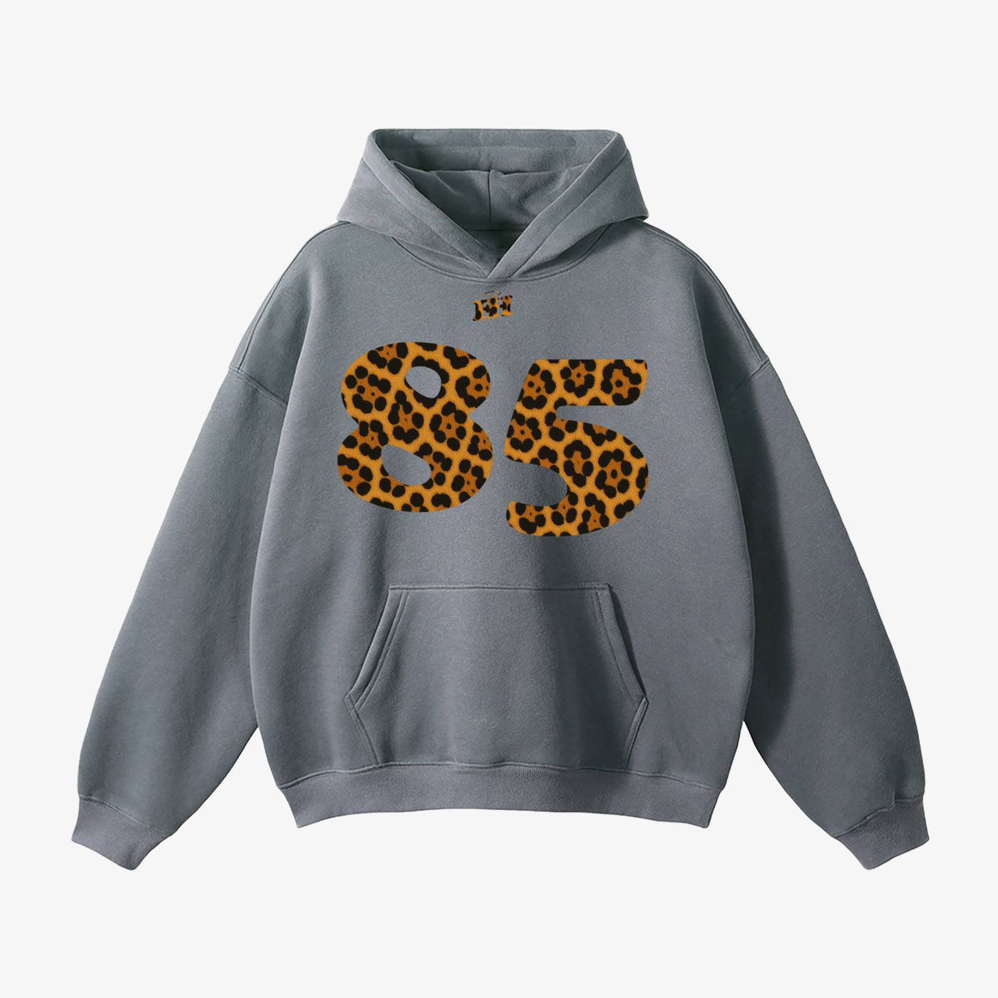 "85" HEAVYWEIGHT LEOPARD HOODIE
