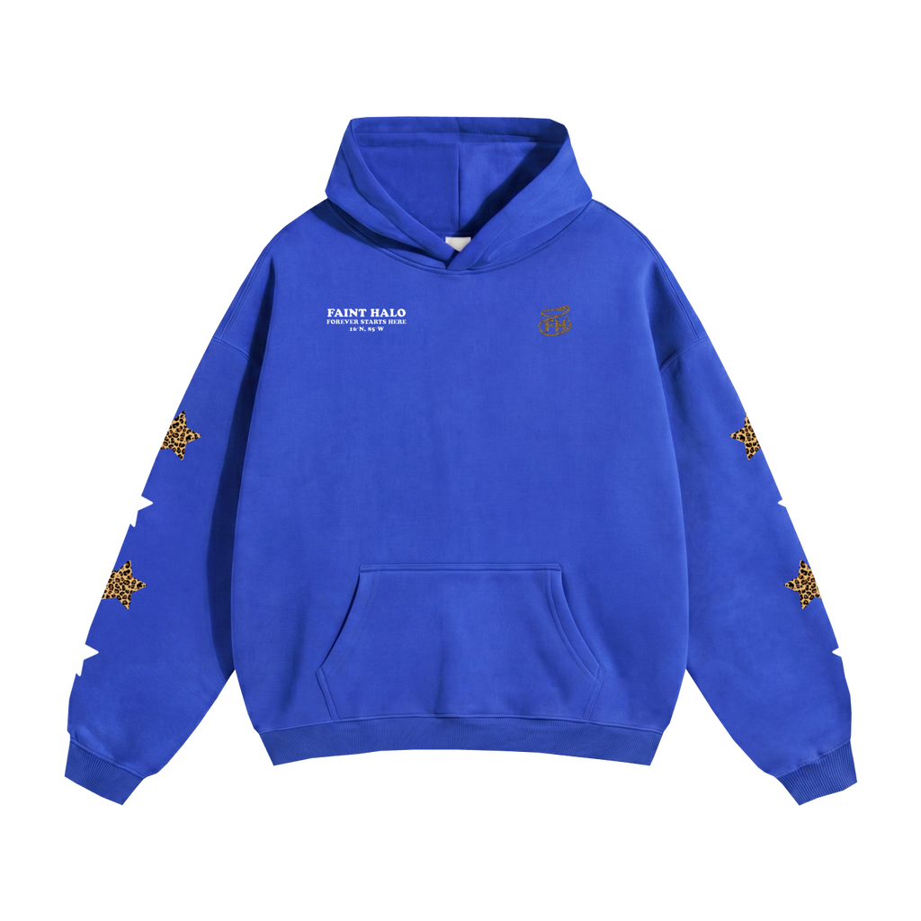 Stars Leopard Heavyweight Hoodie