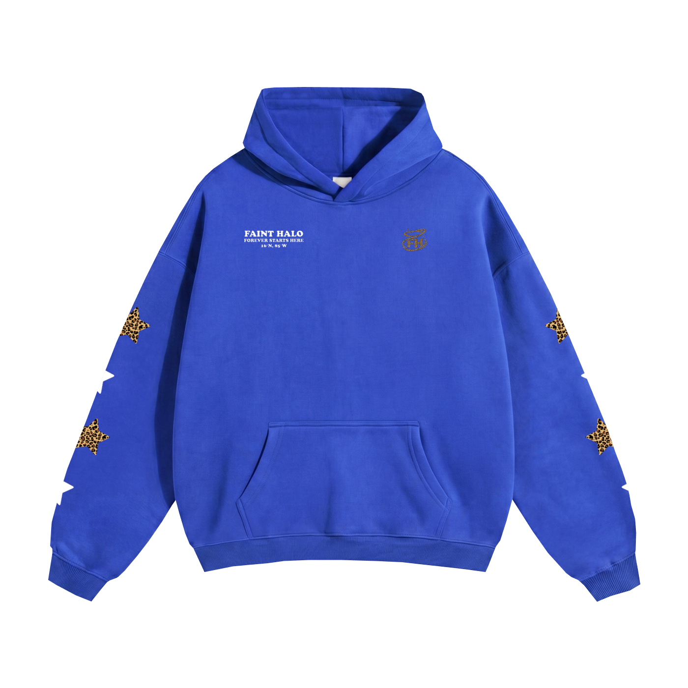 Stars Leopard Heavyweight Hoodie