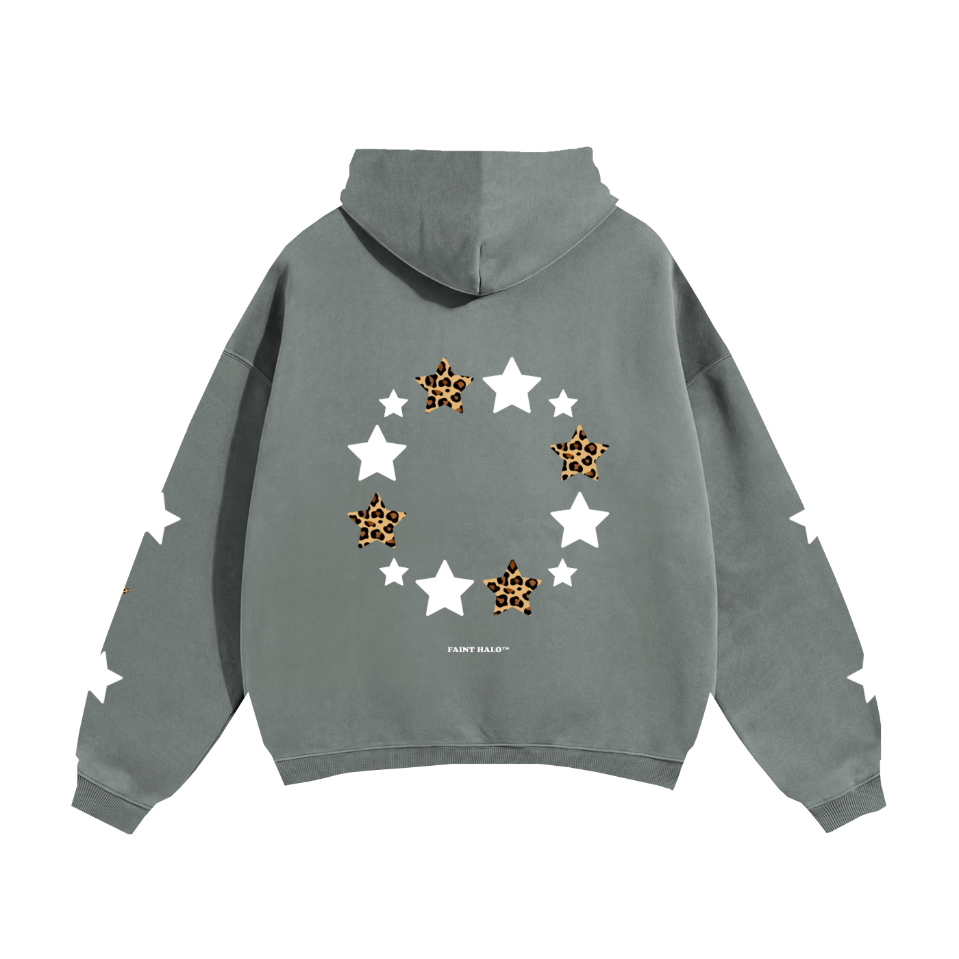 Stars Leopard Heavyweight Hoodie