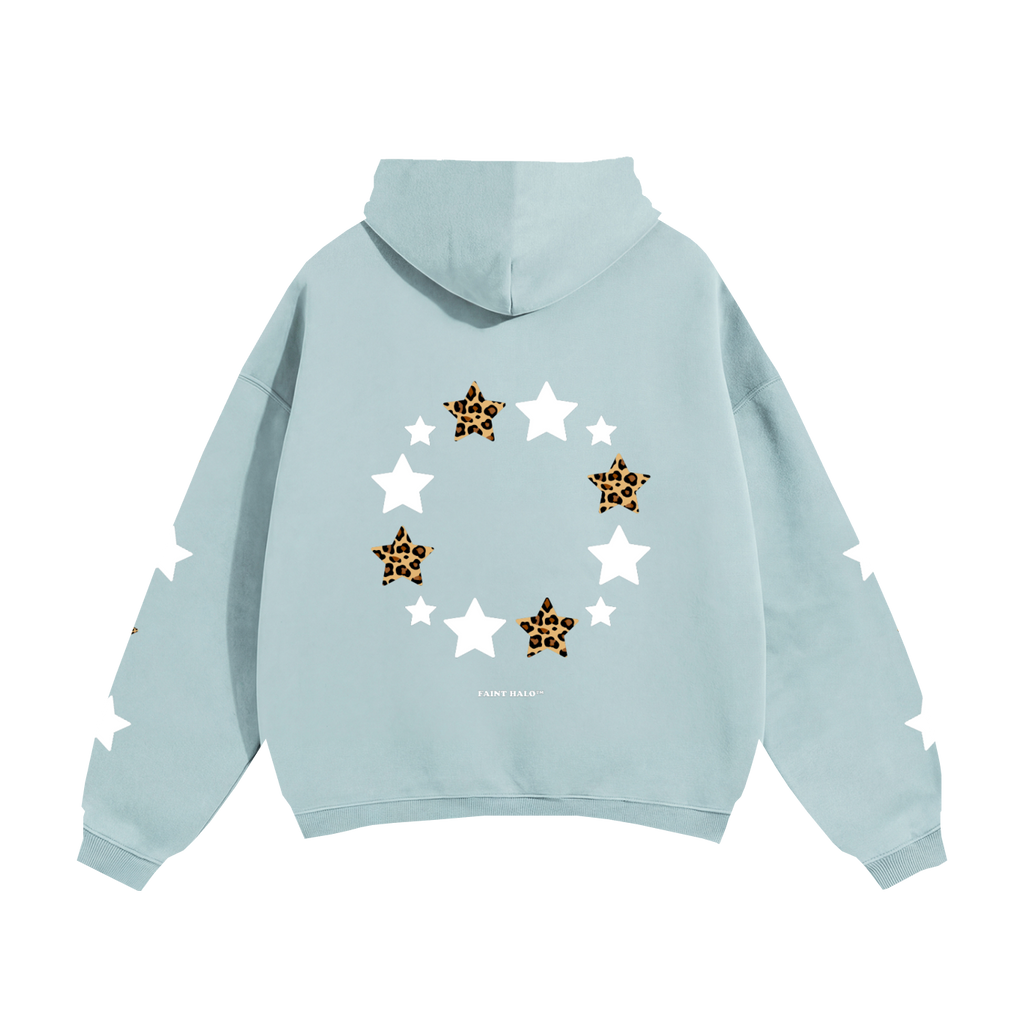 Stars Leopard Heavyweight Hoodie