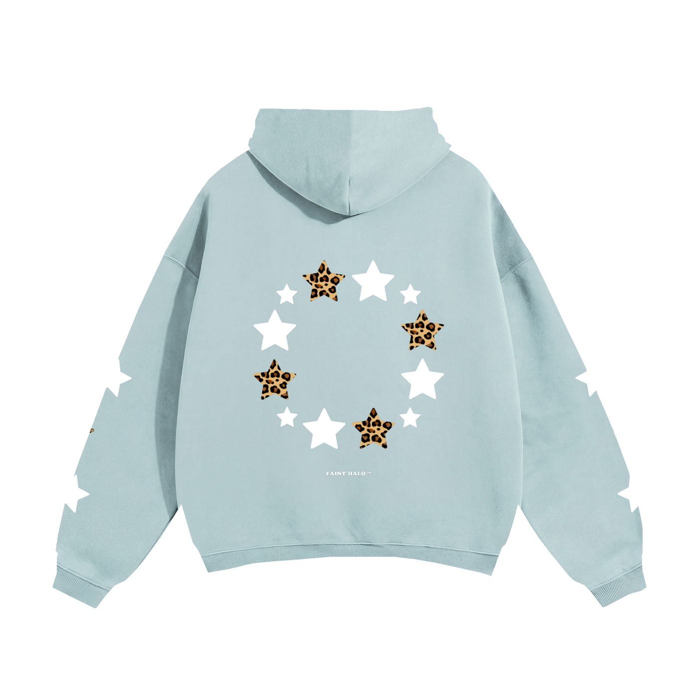 Stars Leopard Heavyweight Hoodie
