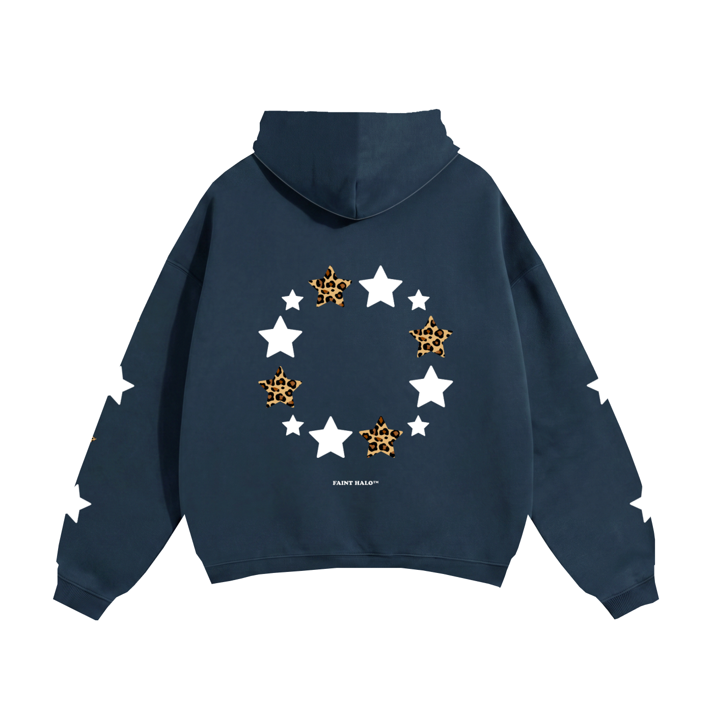 Stars Leopard Heavyweight Hoodie