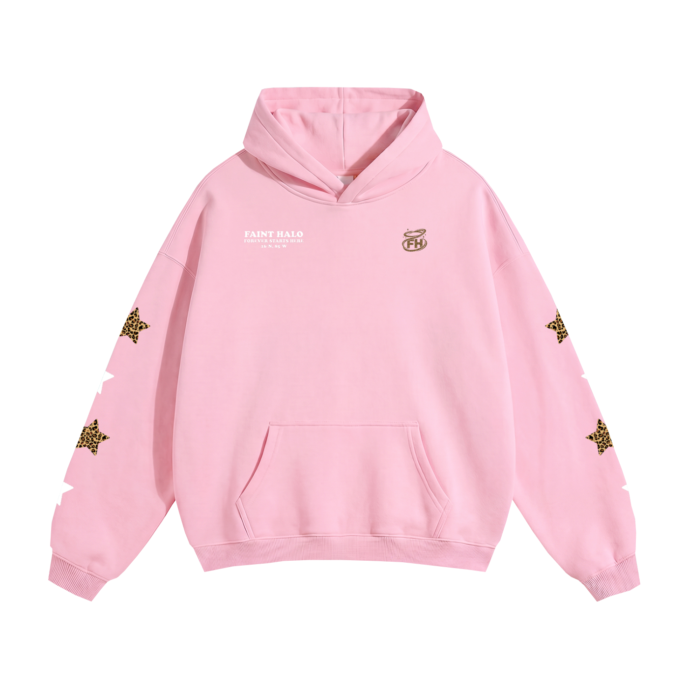 Stars Leopard Heavyweight Hoodie